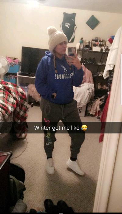 Supporter wearing FYF merch