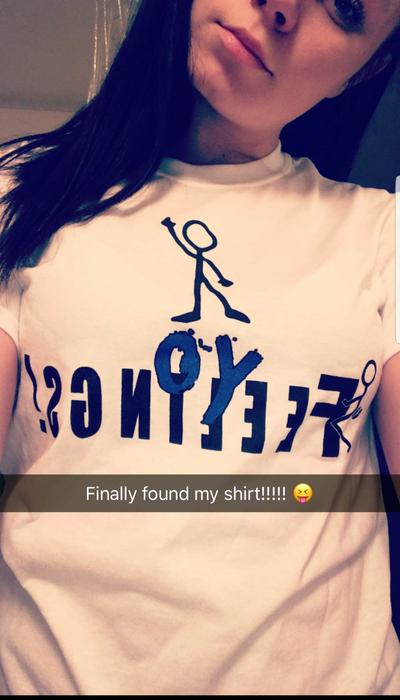 Supporter wearing FYF merch