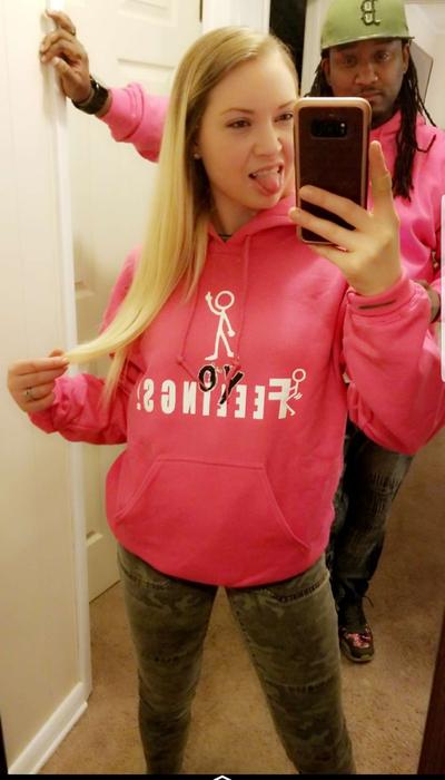 Supporter wearing FYF merch