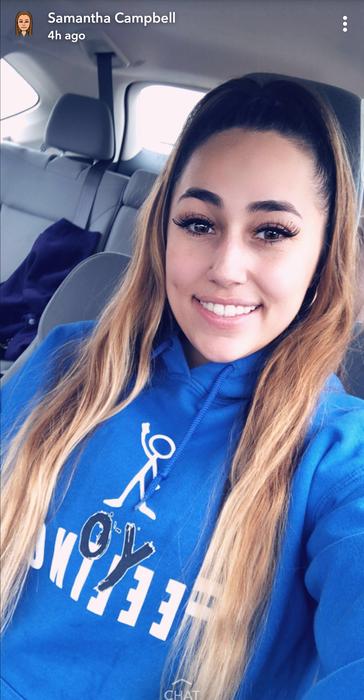FYF supporter selfie