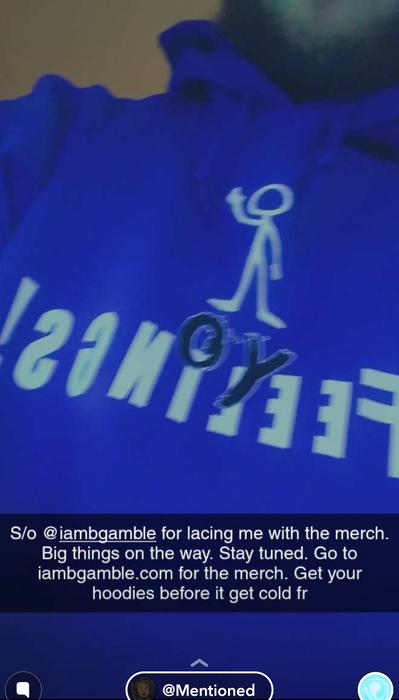 FYF supporter selfie