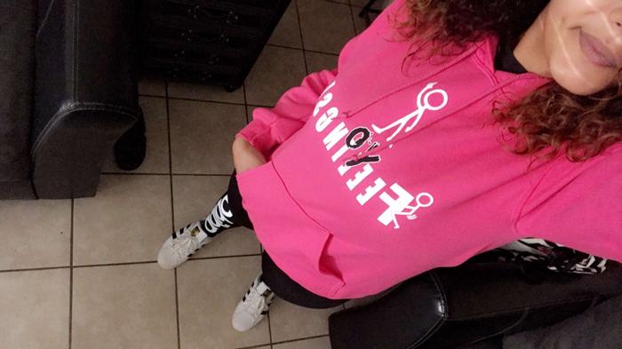 FYF supporter selfie