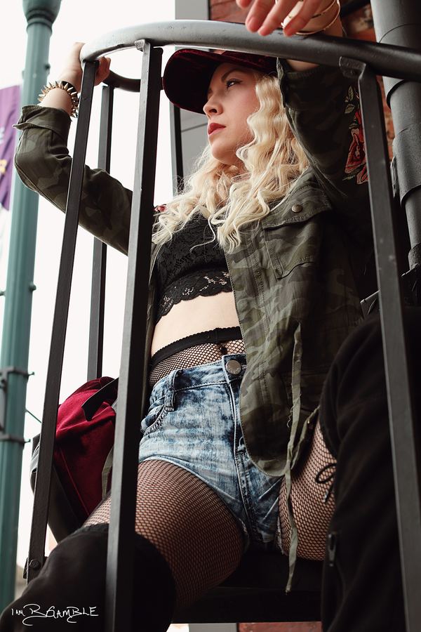 Portrait, styled setting